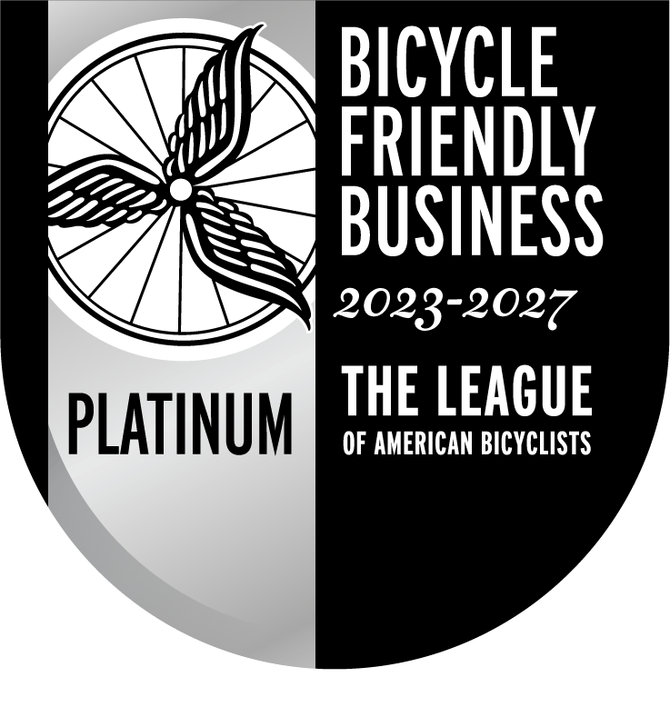 Platinum Award - Bicycle friendly business 2023